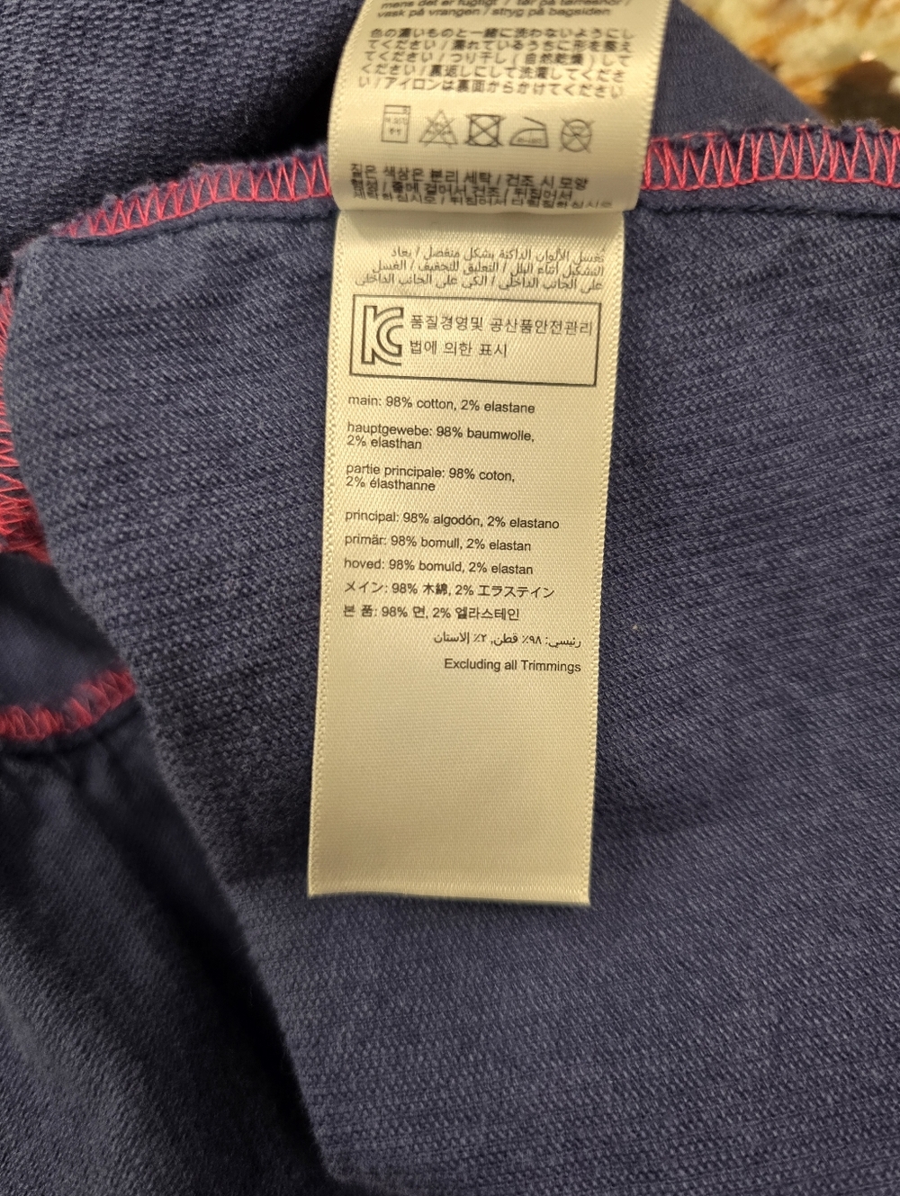 Joules Classic Navy Jojo Corduroy Swing Pinafore Dress 3Y - Picture 6 of 6